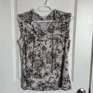 Tommy Hilfiger Black Floral Blouse
